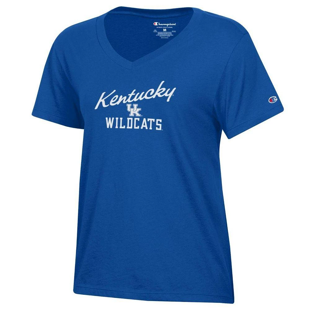 Kentucky Champion Women's Core Slant Script V-Neck