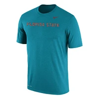 Florida State Nike Wordmark Dri-fit Cotton Tee