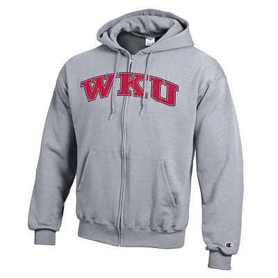 Western Kentucky Champion Arch Full Zip Hoodie