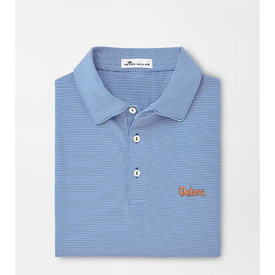 Florida Peter Millar Script Jubilee Stripe Polo