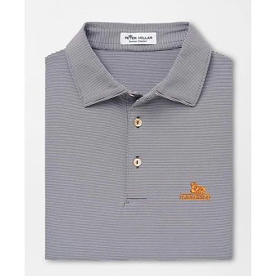 Tennessee Peter Millar Vault Davey Jubilee Stripe Polo