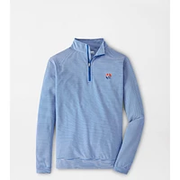 Florida Peter Millar Vault Circle Perth Mini Stripe 1/4 Zip Pullover