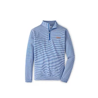 Florida Peter Millar Script Perth Mini Stripe 1/4 Zip Pullover