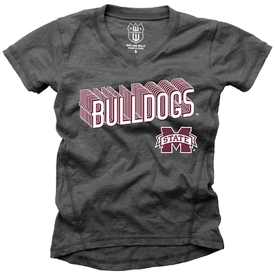 Mississippi State Wes and Willy Kids Blend Slub Tee