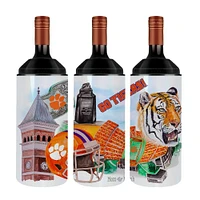 Clemson Watercolor Wine Bottle Chiller