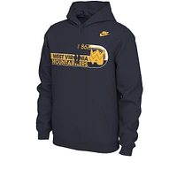 West Virginia Vault Nike Club Fleece Hoodie