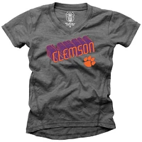 Clemson Wes and Willy YOUTH Blend Slub Tee