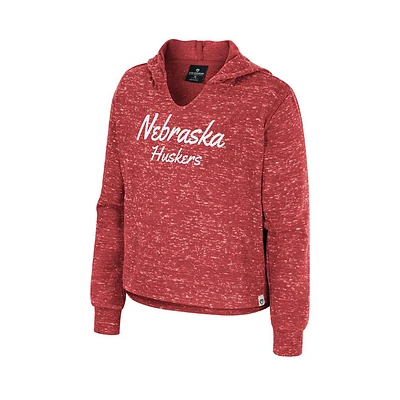 Nebraska Colosseum YOUTH Rock Speckled Hoodie