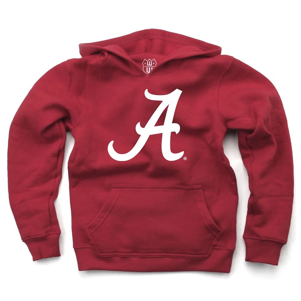 Alabama Wes and Willy Toddler Primary Fleece Hoody