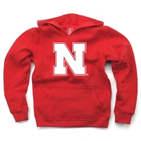 Nebraska Wes and Willy Kids Primary Fleece Hoody