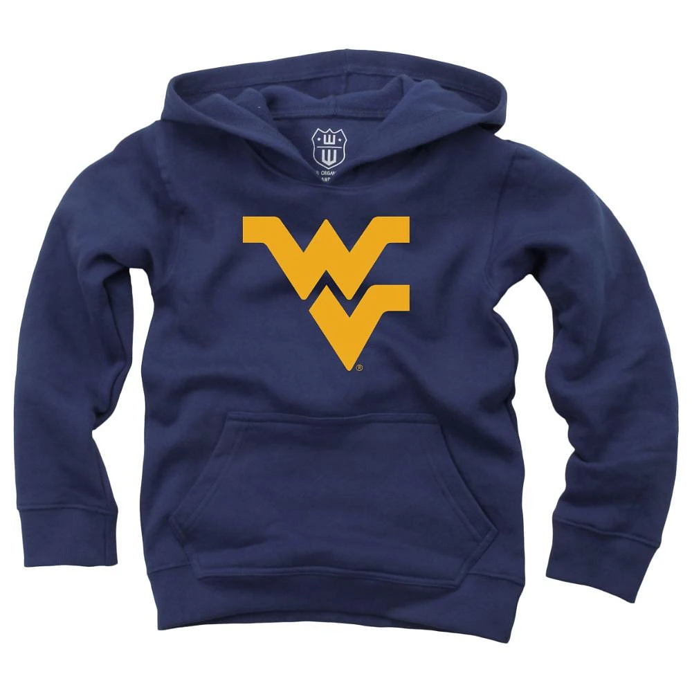 West Virginia Wes and Willy Kids Primary Fleece Hoody