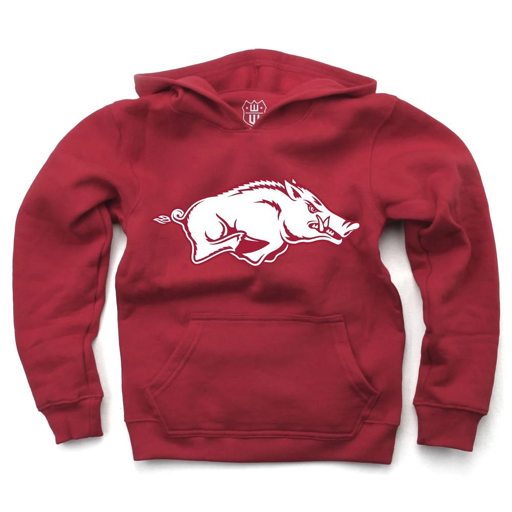 Arkansas Wes and Willy Toddler Primary Fleece Hoody