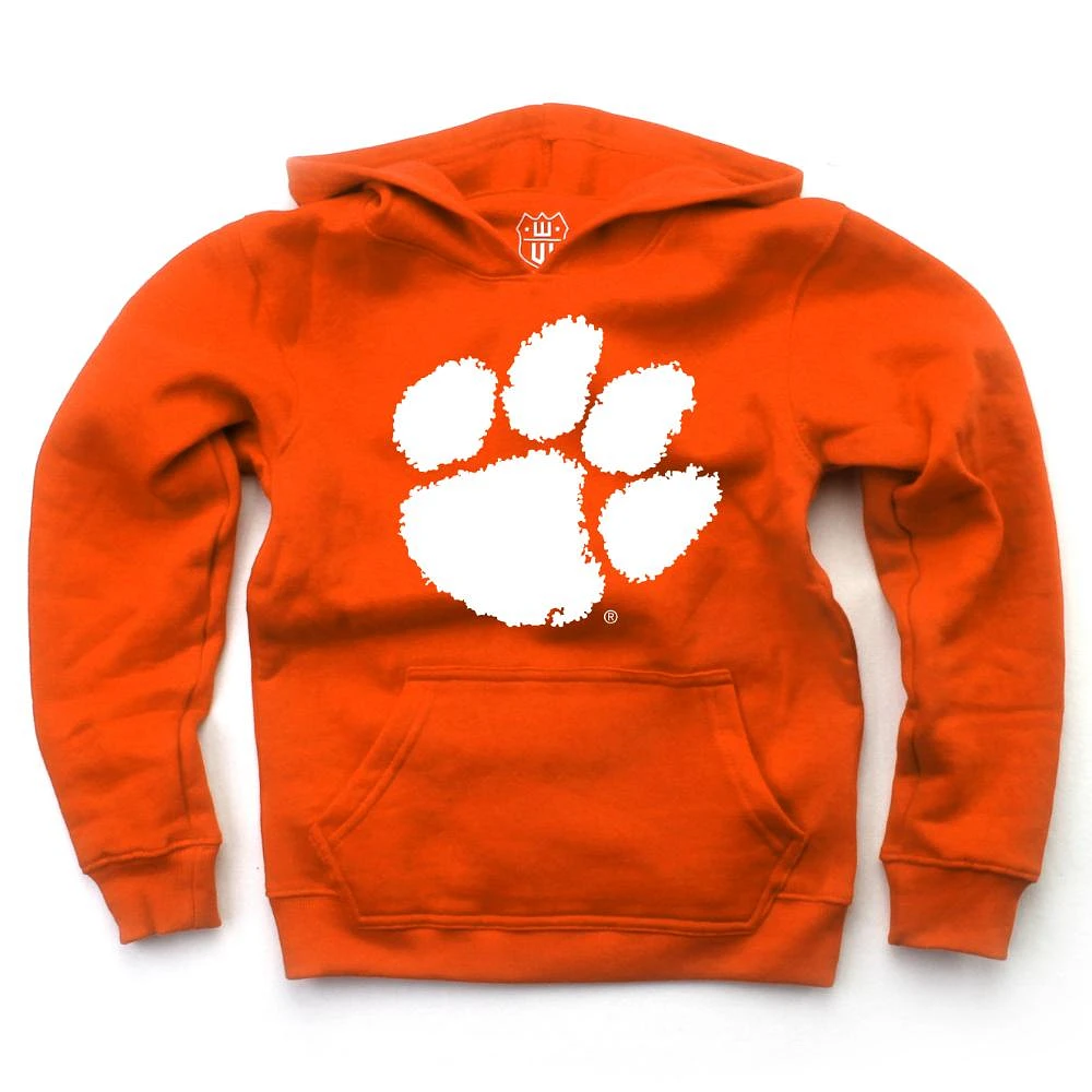 Clemson Wes and Willy Kids Primary Fleece Hoody