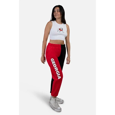 Georgia Hype And Vice Color Block Sweatpants