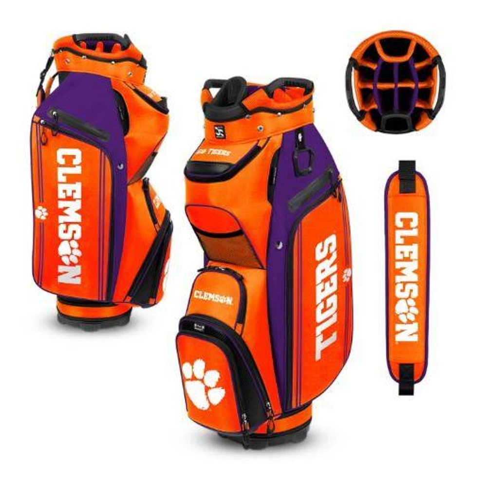 Clemson Wincraft Bucket Cooler Cart Golf Bag