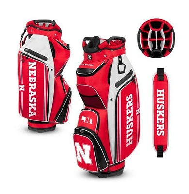 Nebraska Wincraft Bucket Cooler Cart Golf Bag