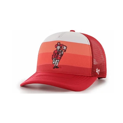 Nebraska 47 Brand Vault Kelso Hitch Snapback Cap