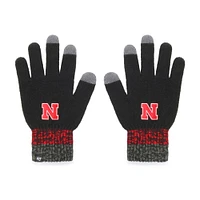 Nebraska 47 Brand Static Knit Gloves