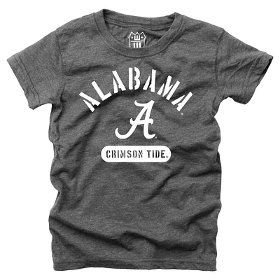 Alabama Wes and Willy Kids Triblend Jersey Tee