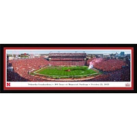 Nebraska Football 100 Years at Memorial Stadium Deluxe Frame 18