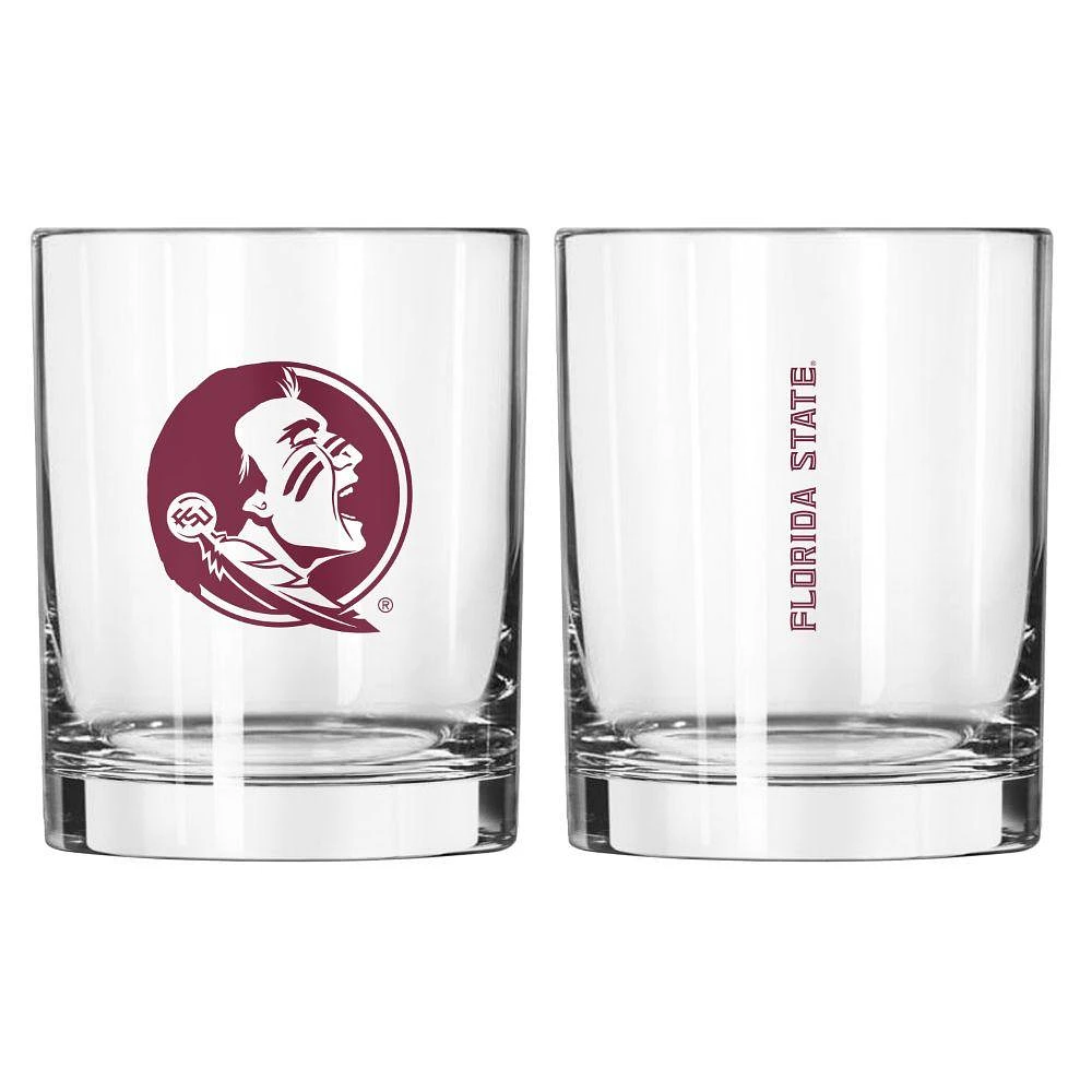 Florida State 14 Oz Gameday Rocks Glass