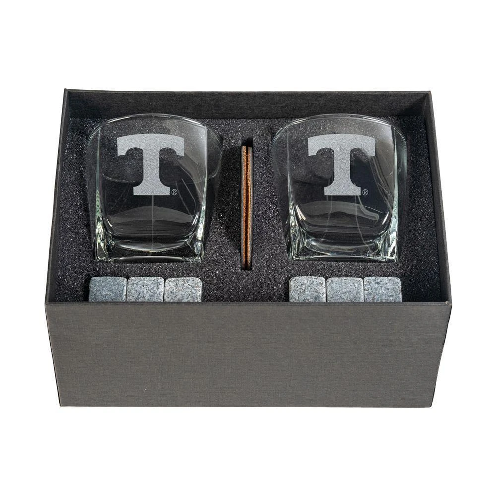 Tennessee Whiskey Glass and Ice Cube Set