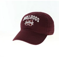 Mississippi State Legacy Toddler Arch with Logo Relaxed Twill Hat