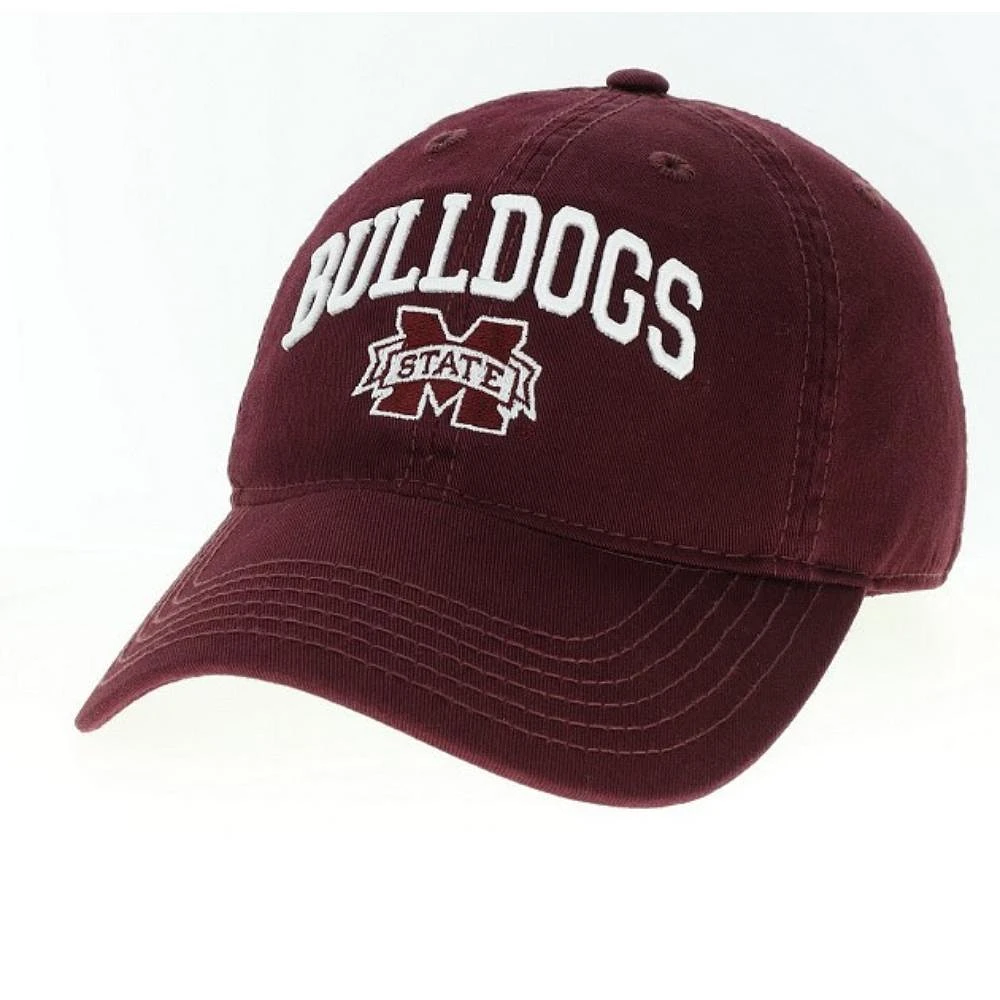 Mississippi State Legacy YOUTH Arch with Logo Relaxed Twill Hat