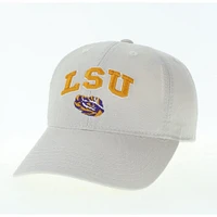 LSU Legacy YOUTH Arch with Logo Relaxed Twill Hat