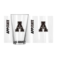 App State 16 Oz Gameday Pint Glass