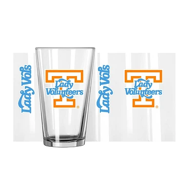 Tennessee Lady Vols 16 Oz Gameday Pint Glass