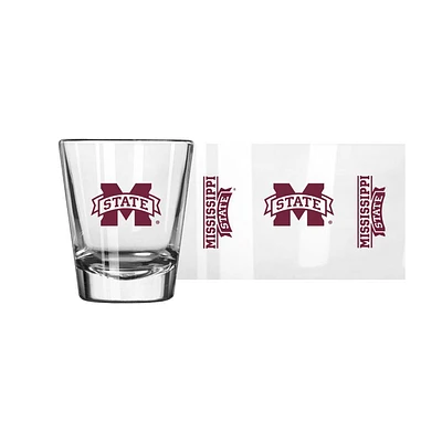 Mississippi State 2 Oz Gameday Shot Glass