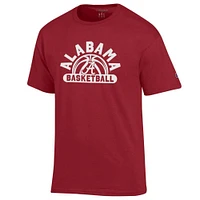 Alabama Champion Wordmark Arch Basketball Tee