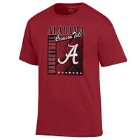 Alabama Champion Retro Basketball Rectangle Tee