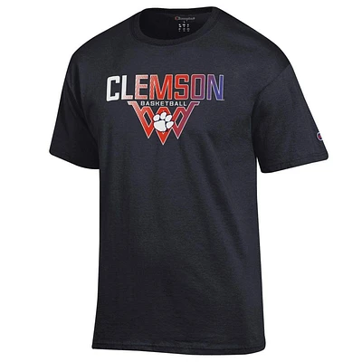 Clemson Champion Wordmark Basketball Net Tee