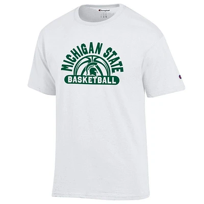 Michigan State Champion Wordmark Arch Basketball Tee