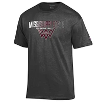 Mississippi State Champion Wordmark Basketball Net Tee