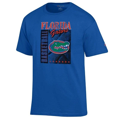 Florida Champion Retro Basketball Rectangle Tee