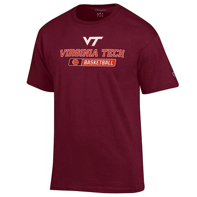 Virginia Tech Champion Basic Basketball Tee