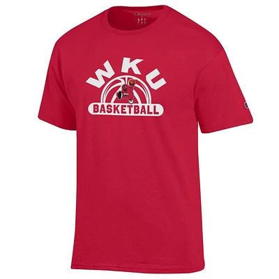 Western Kentucky Champion Wordmark Arch Basketball Tee