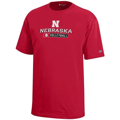 Nebraska Champion YOUTH Basic Volleyball Tee