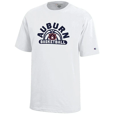 Auburn Champion YOUTH Wordmark Arch Basketball Tee