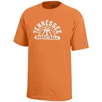 Tennessee Champion YOUTH Wordmark Arch Basketball Tee