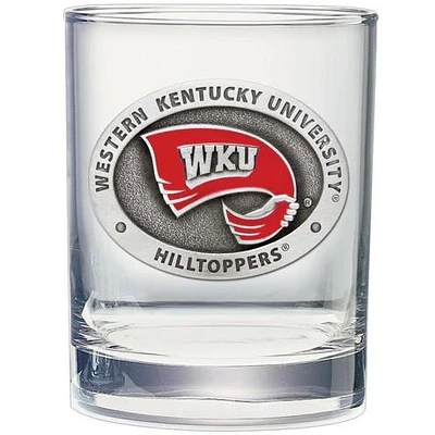 Western Kentucky Heritage Pewter 14 Oz Double Old Fashioned Rocks Glass
