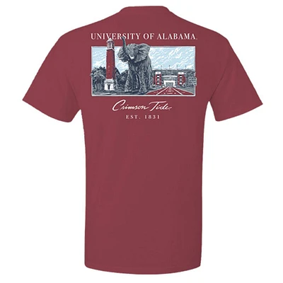 Alabama Blue Sky Landmarks Comfort Colors Tee