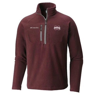 Mississippi State Columbia Fast Trek III Half Zip Fleece