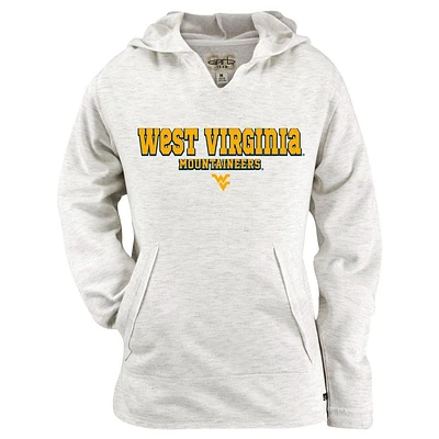 West Virginia Garb YOUTH Hadlee Raw Edge Hoodie