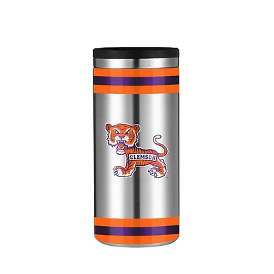 Clemson Gametime Sidekicks Vault Skinny Can Jacket Cooler