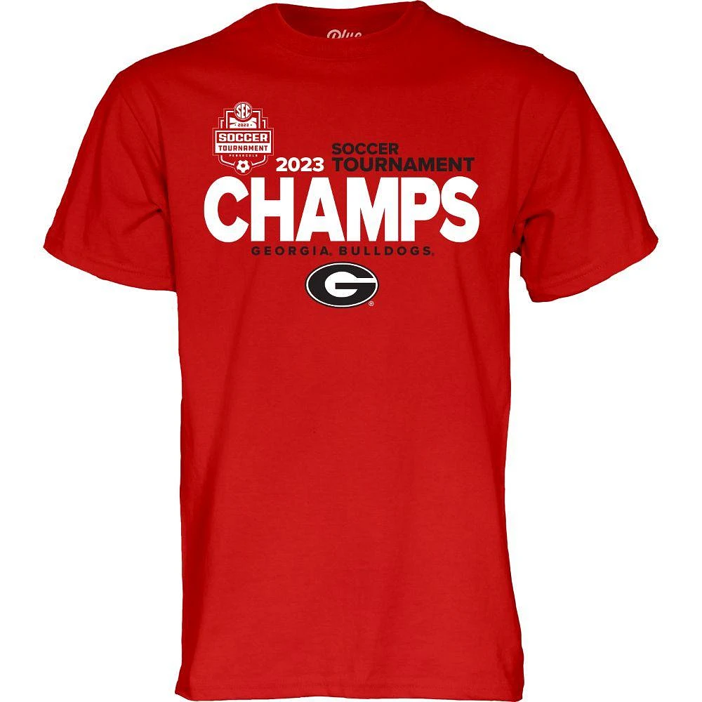 Georgia 2023 Women's Soccer SEC Tournament Champions Tee