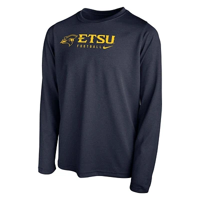 ETSU Nike YOUTH Legend Team Issue Long Sleeve Tee